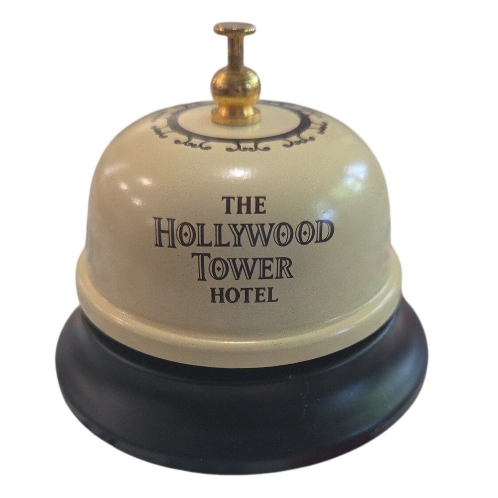 Disney Tower Of Terror Hollywood Hotel Front Desk Bell Hop Ring Amusement Ride